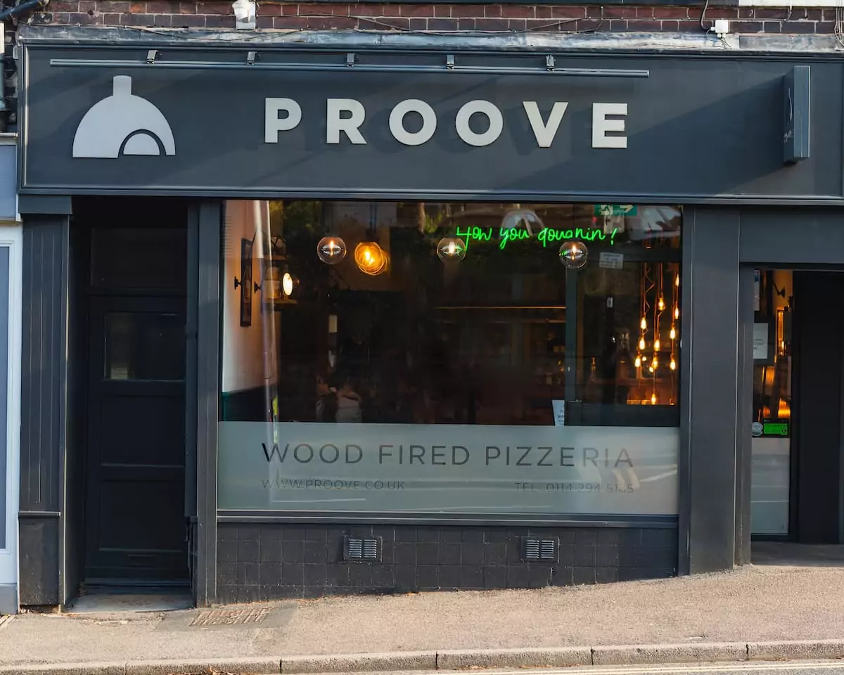 Sheffield Proove Pizza Restaurant